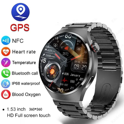 AMOLED Bluetooth waterproof smartwatch